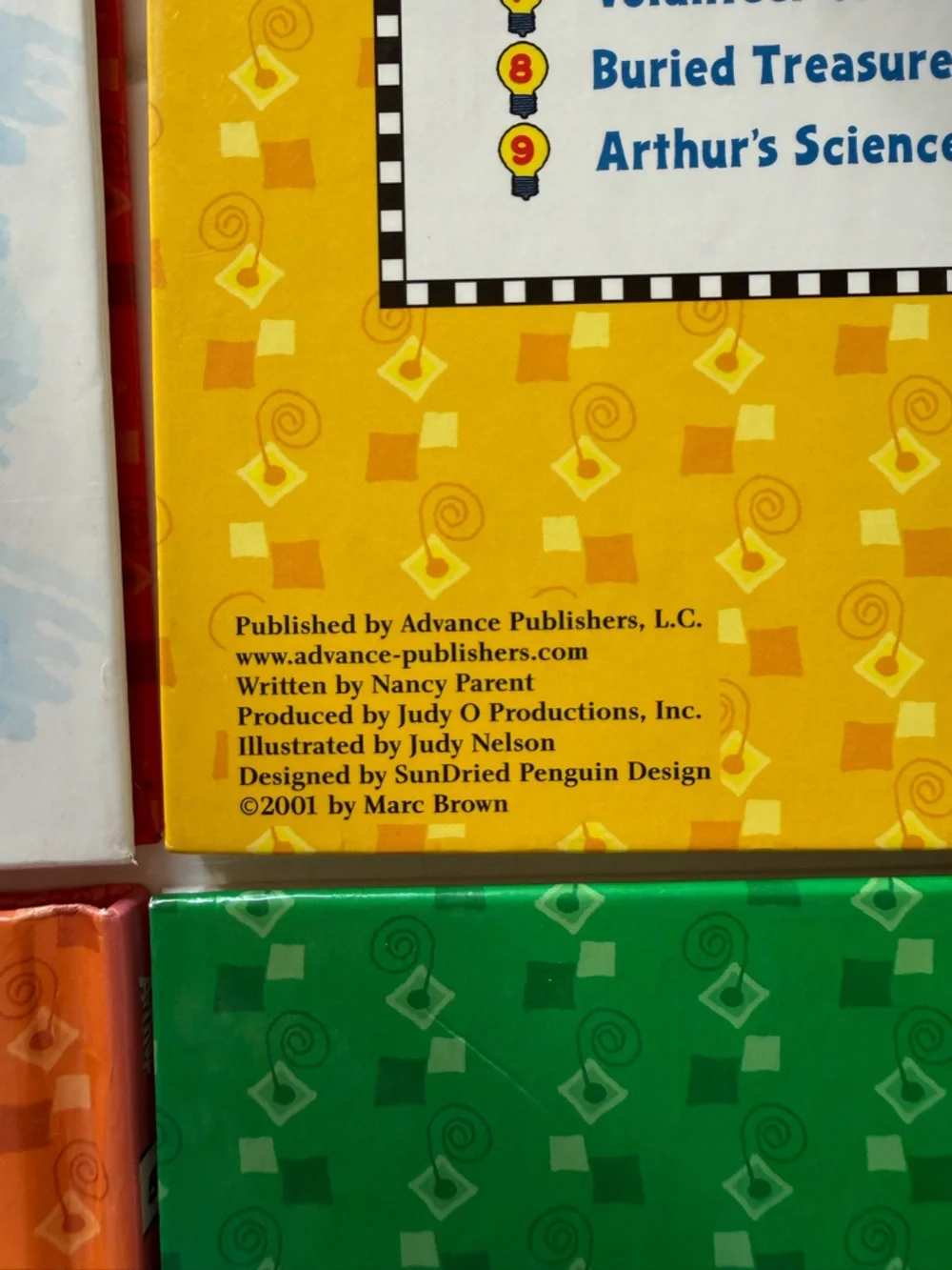 Arthur's Family Values Childrens Book Set of 7 Marc Brown PBS Kids EUC #1-6, 17 - Picture 4 of 7